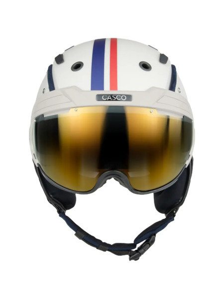  Casco Casco A Rayas - Blanco 