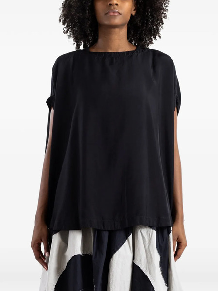  Casey Casey Top Tulipy Francesca - Negro 