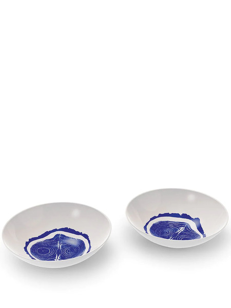 Cassina Juego De Dos Platos Tronc - Blanco 