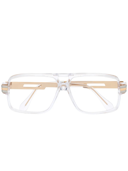  Cazal Gafas Oversize - Metalizado 