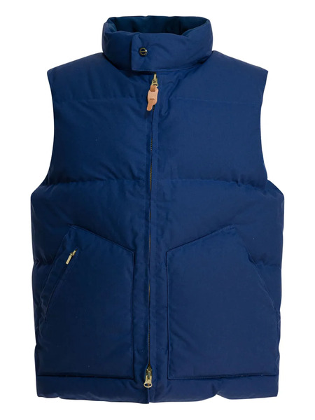  Ceccarelli Chaleco Acolchado Con Capucha - Azul 