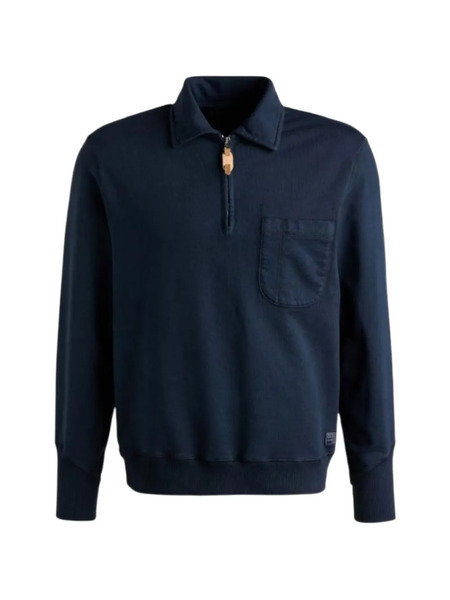  Ceccarelli Sudadera Con Media Cremallera - Azul 
