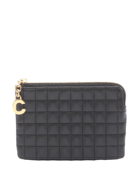  Celine Pre-owned Monedero C Chain Quilted 2010-2026 - Negro 