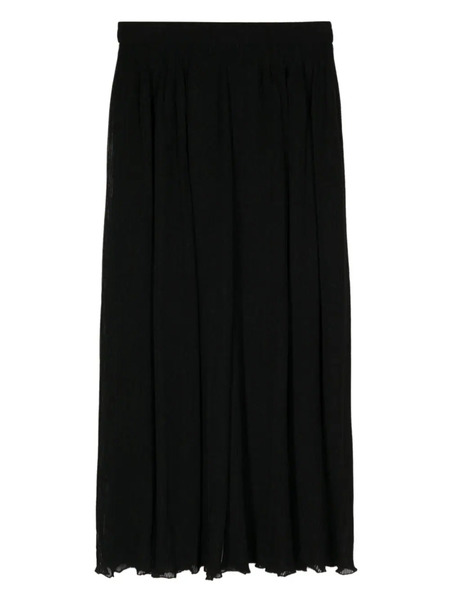  Cfcl Falda Midi De Gasa - Negro 