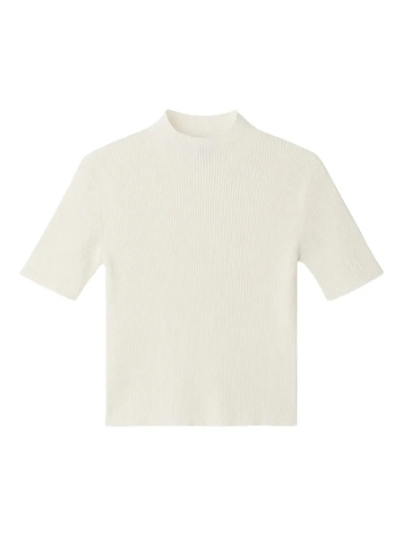  Cfcl Top Portrait Con Cuello Alto - Blanco 