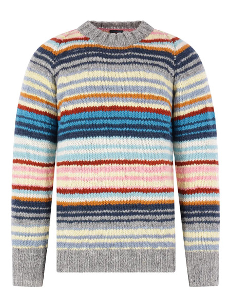  Chamula Jersey A Rayas - Gris 