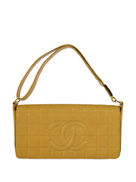  Chanel Pre-owned 2003 Choco Bar Shoulder Bag - Neutro 