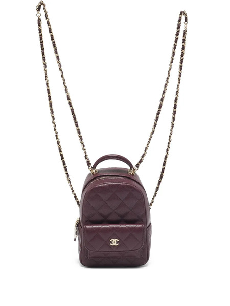  Chanel Pre-owned Mochila Classic Cc - Rojo 