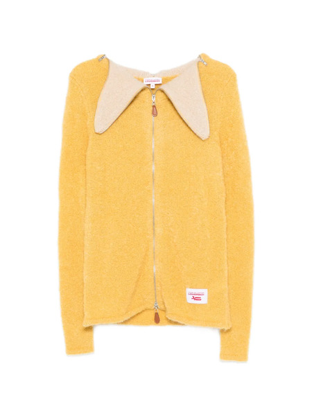  Charles Jeffrey Loverboy Cárdigan Banana Con Cremallera - Amarillo 