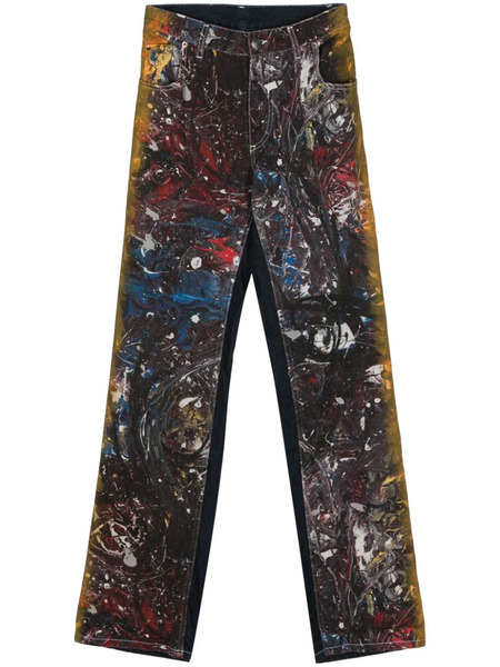  Charles Jeffrey Loverboy Vaqueros Exclusive Painted Art - Azul 