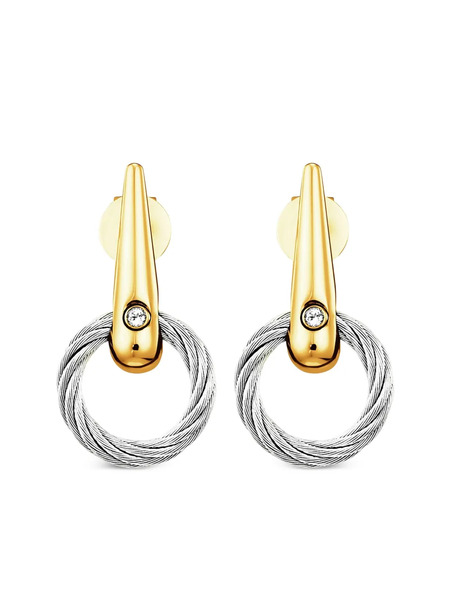  Charriol Pendientes Zen Extension - Dorado 