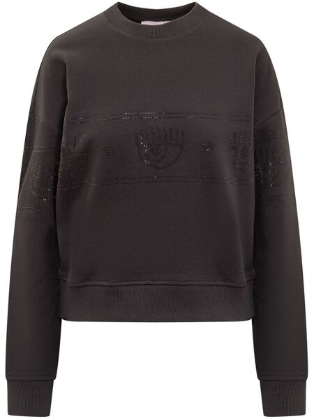  Chiara Ferragni Sudadera Logomania - Negro 