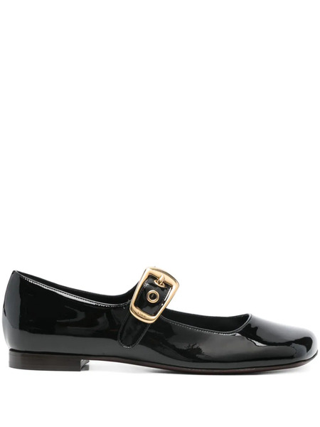  Chloé Bailarinas Con Hebilla - Negro 
