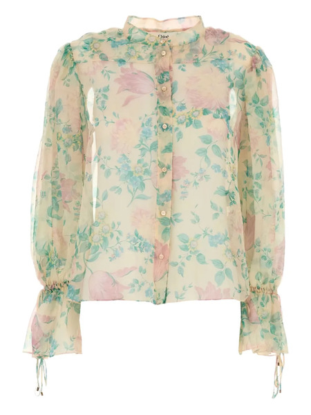 Chloé Blusa Estampada - Neutro 