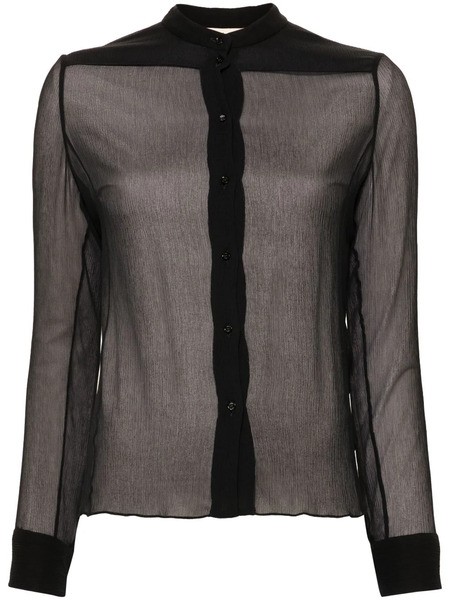 Chloé Camisa De Seda - Azul 