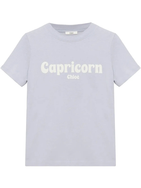  Chloé Camiseta Capricorn - Azul 