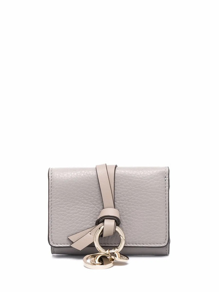  Chloé Cartera Alphabet Plegable - Gris 
