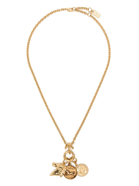  Chloé Collar Con Charm Dorado 