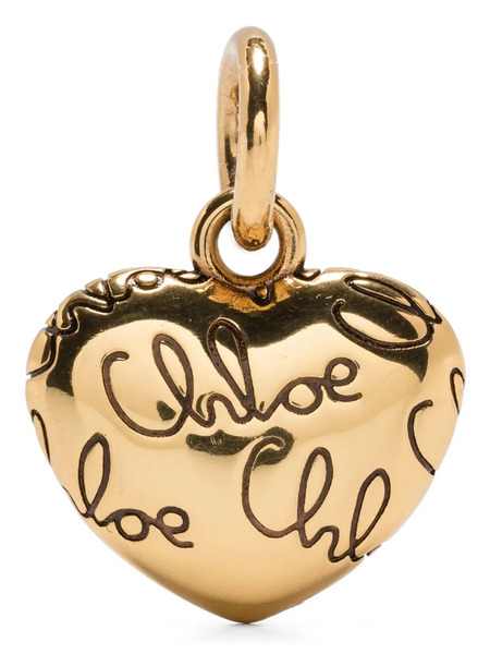  Chloé Collar Con Forma De Corazón - Dorado 