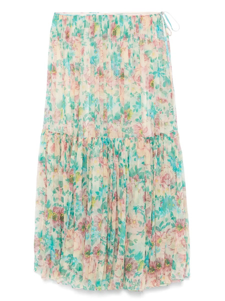  Chloé Falda Larga Estampada - Neutro 