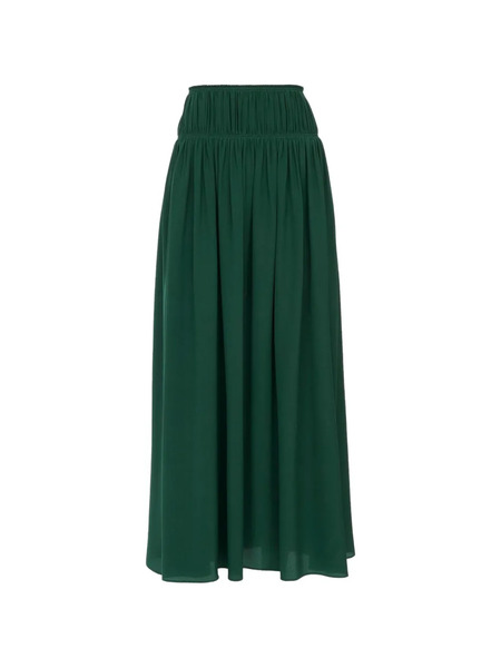  Chloé Falda Larga Plisada - Verde 