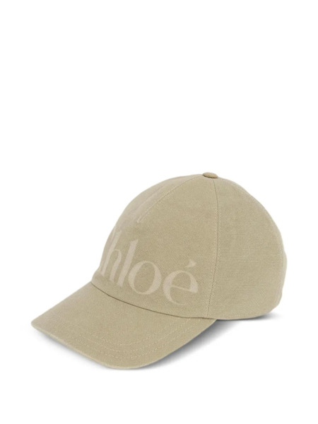  Chloé Gorra Con Logo Estampado - Neutro 