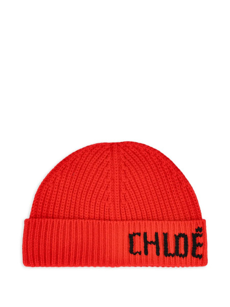  Chloé Gorro Joyful - Rojo 