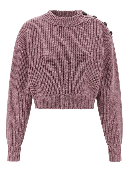  Chloé Jersey Con Botones - Rosa 