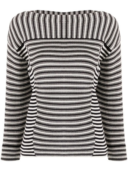  Chloé Jersey De Punto A Rayas - Azul 