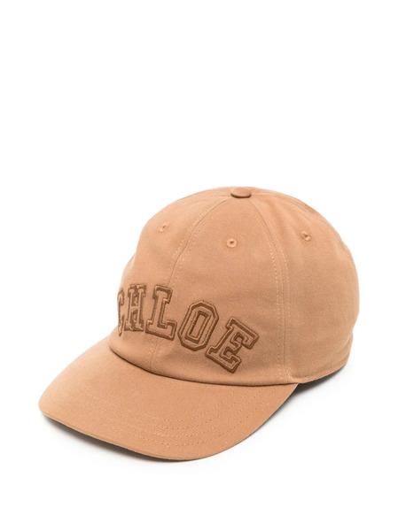  Chloé Logo-embroidered Baseball Cap - Neutro 