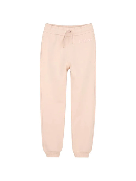  Chloé Logo-embroidered Drawstring Track Pants - Rosa 