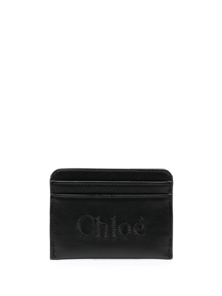  Chloé Tarjetero Chloé Sense - Negro 