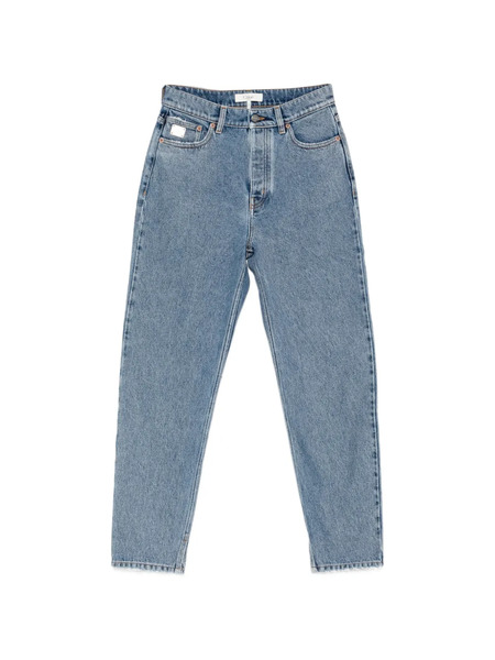  Chloé Vaqueros Ajustados De Talle Alto - Azul 
