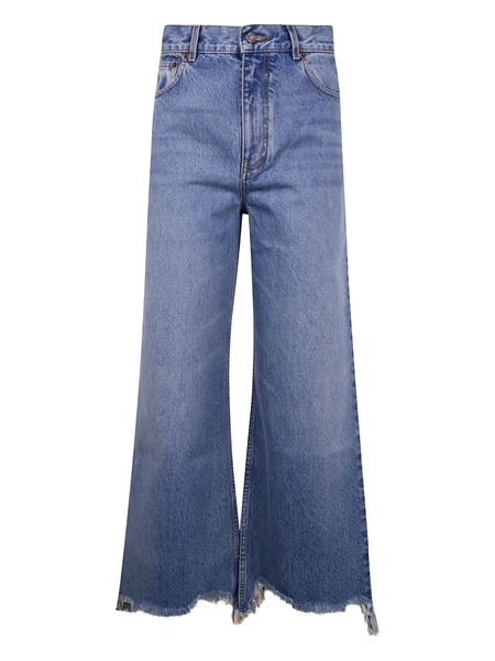  Chloé Vaqueros De Algodón - Azul 