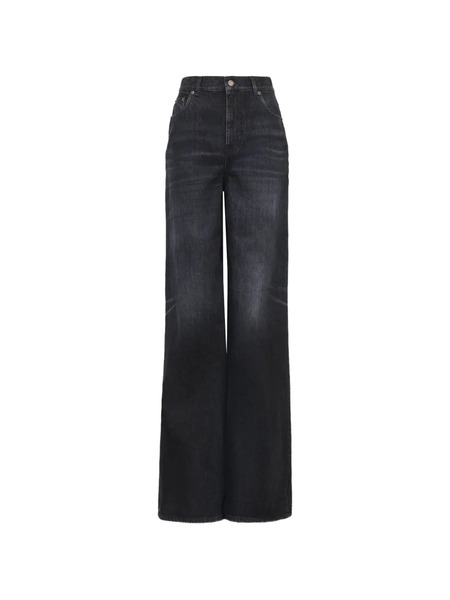  Chloé Vaqueros De Algodón - Negro 