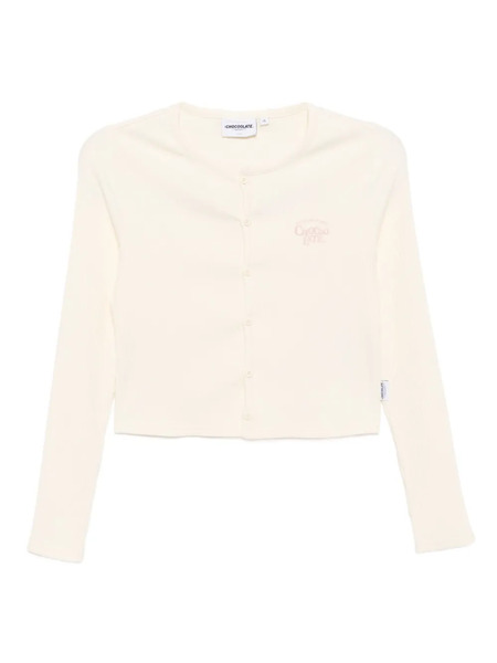  Chocoolate Top Con Logo Bordado - Neutro 