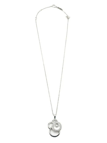  Chopard Pre-owned Collar Happy Diamonds En Oro Blanco De 18 Ct - Plateado 