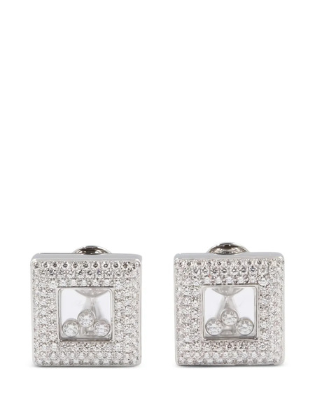  Chopard Pre-owned Pendientes Happy Diamonds - Plateado 