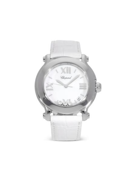  Chopard Pre-owned Reloj Happy Sport De 36 Mm 2012 - Blanco 
