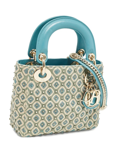  Christian Dior Pre-owned Bolso Shopper Crystal Pattern 2024 - Azul 