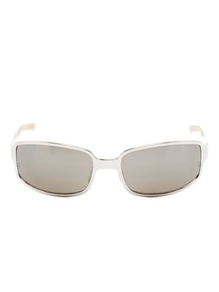  Christian Roth Gafas De Sol Con Montura Rectangular - Plateado 