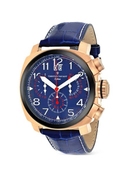  Christian Van Sant Reloj Grand Python De 48 Mm - Azul 