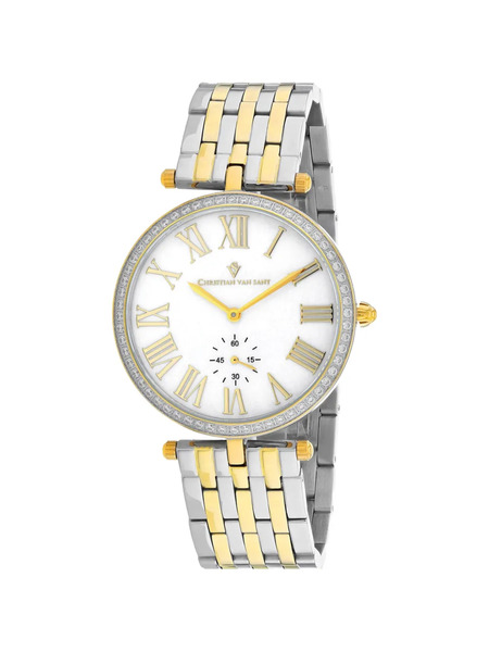  Christian Van Sant Reloj Hush De 36 Mm - Blanco 