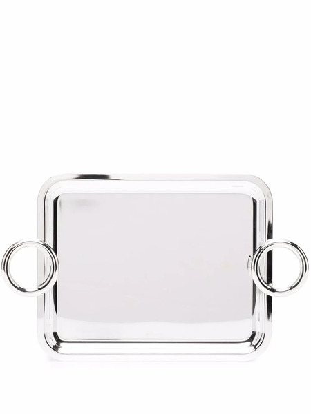  Christofle Bandeja Vertigo Rectangular (20 Cm X 16 Cm) - Plateado 