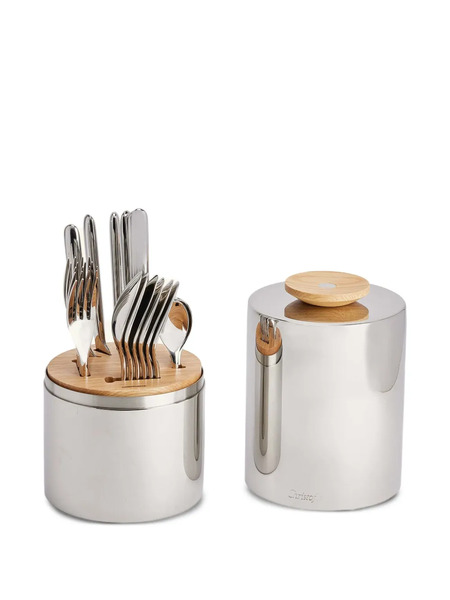  Christofle Cubertería Essential Box De 24 Piezas - Plateado 