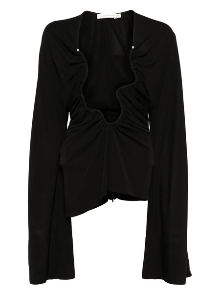  Christopher Esber Top Salacia - Negro 