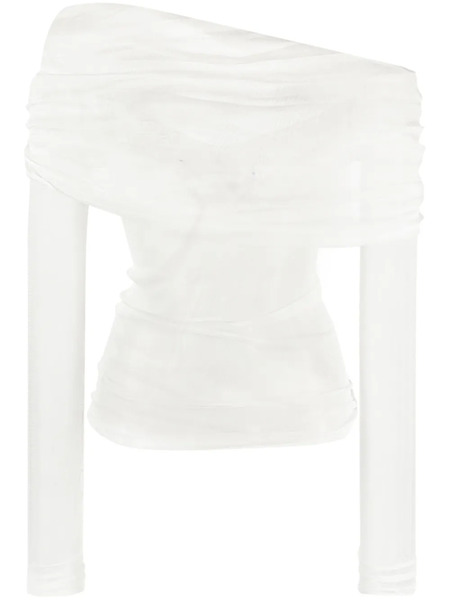  Christopher Esber Top Veiled - Blanco 
