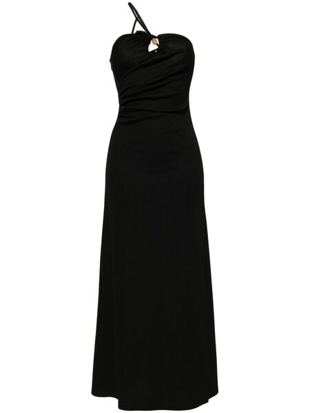  Christopher Esber Vestido Con Tirante Y Gemas - Negro 