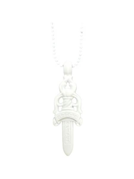  Chrome Hearts Collar Dagger - Blanco 