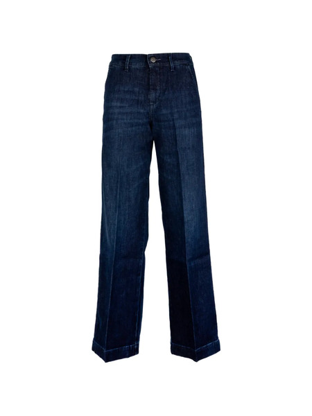  Cigala's Vaqueros Anchos Con Pinzas - Azul 